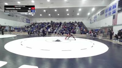 138 lbs Quarterfinal - Rontaysia Payne, Unattached vs Vania Victoria, Menlo College