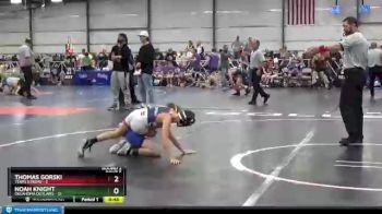 84 lbs Round 2 - Noah Knight, Oklahoma Outlaws vs Thomas Gorski, Terps Xtreme