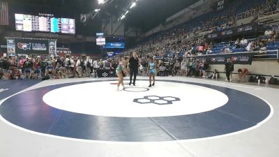 135 lbs Champ. Rd Of 128 - Stella Pettitt, Wisconsin vs Lamiah Berry, New Jersey