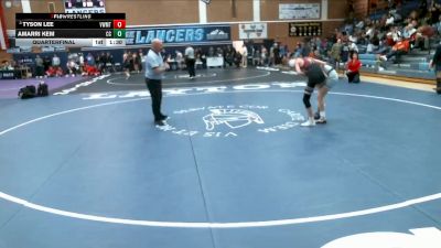 106 lbs Quarterfinal - Tyson Lee, Viewmont vs Amarri Kem, Corner Canyon