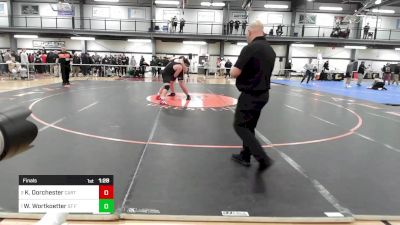 285 lbs Final - Kamdyn Dorchester, Carthage vs William Wortkoetter, St Francis