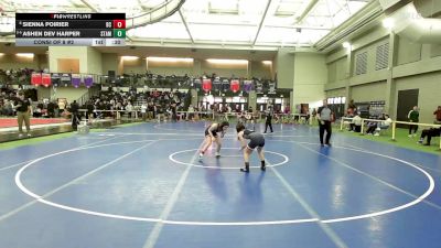 100 lbs Consi Of 8 #2 - Sienna Poirier, Bristol Central vs Ashen Dev Harper, Stamford