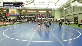 100 lbs Consi Of 8 #2 - Sienna Poirier, Bristol Central vs Ashen Dev Harper, Stamford
