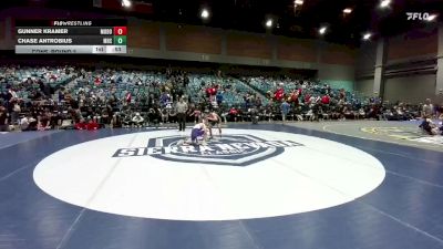 126 lbs Cons. Round 3 - Gunner Kramer, Modoc vs Chase Antrobius, Millikan