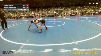 67 lbs Consi Of 16 #2 - Chase Boyer, Hutchy Hammers (HS) vs Maddox Bainter, Berge Elite Wrestling Academy