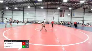 105 lbs Prelims - Walker Skove, Triumph Blue MS vs Sonny Sessa, Indiana Outlaws Silver