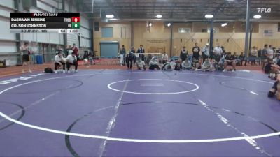 125 lbs 5th Place Match - Colson Johnston, University Of Idaho vs Dashawn Jenkins, Treasure Valley Community College