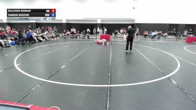 113 lbs Sullivan Sigman, South Dakota Blue vs Tanner Rhoton, Team Kansas Gold