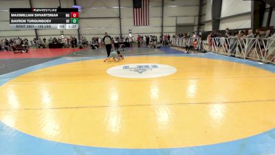 106 lbs Round Of 32 - Maximillian Shvartsman, MA vs Davron Turgunboev, NY