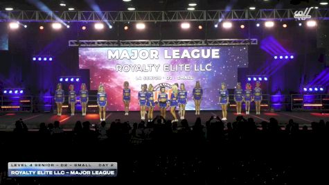 Royalty Elite LLC - Major League [2025 L4 Senior - D2 - Small Day 2] 2025 WSF Grand Nationals
