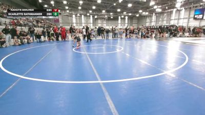 50 lbs 1st Place Match - Nellie Stevie, Lions Den Wrestling vs Scarlett Gengler, Palouse Elite Wrestling Club