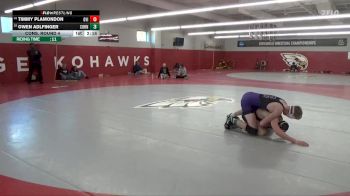 141 lbs Cons. Round 4 - Timmy Plamondon, Grand View (Iowa) vs Owen Adlfinger, Cornell College