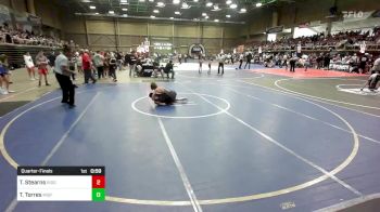 116 lbs Quarterfinal - Truland Stearns, Ridge WC vs Taylor Torres, Misfits