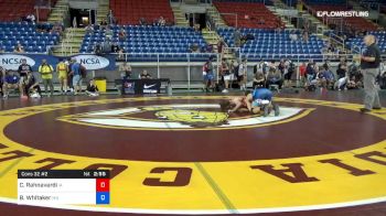 152 lbs Cons 32 #2 - Cael Rahnavardi, Iowa vs Brant Whitaker, Missouri