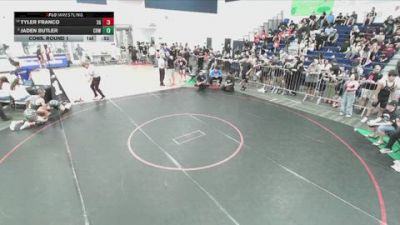 144 lbs Cons. Round 1 - Tyler Franco, 3g vs Jaden Butler, Chino Hills WC