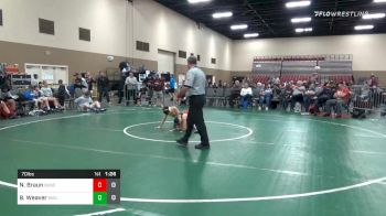 3rd Place - Nathan Braun, Ohio Nat Scarlet vs Braiden Weaver, Silent Victory (PA)
