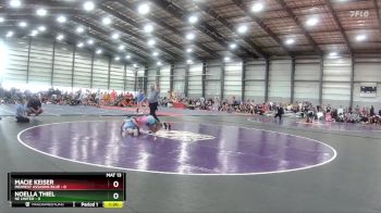 106 lbs Semis & 1st Wrestleback (8 Team) - Julie Tice, Midwest Assasins Blue vs La`Raya Veazy, The Fort Lady Hammers