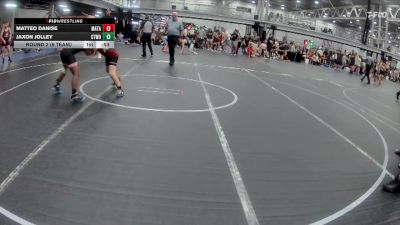 84 lbs Round 2 (6 Team) - Jaxon Jolley, CTWHALE ORCA vs Matteo Danise, Mat Assassins
