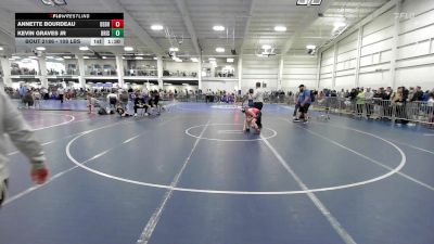 108 lbs Round Of 16 - Annette Bourdeau, Dedham vs Kevin Graves Jr, Bristol