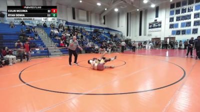 157 lbs Cons. Round 2 - Ryan Denha, El Capitan vs Colin McCrea, Monte Vista