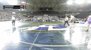 Boys 1B/2B 175 Cons. Round 2 - Ian McWalter, Almira Coulee Hartline vs Logan Smith, Goldendale