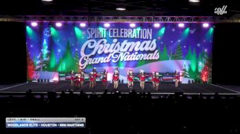 Woodlands Elite - Houston - Mini Martians [2025 L1 Mini - Small Day 2] 2025 Spirit Celebration Christmas Grand Nationals