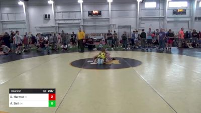 90-C lbs Round 2 - Dakota Harmer, IN vs Asher Bell, OH
