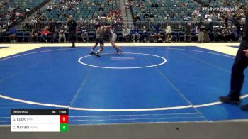 145 lbs Quarterfinal - Cade Lucio, Bakersfield vs Christian Navida, Poway A