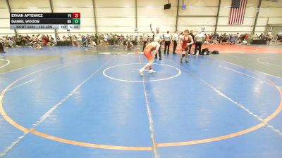 152 lbs Round Of 128 - Ethan Aftewicz, PA vs Daniel Woods, MA