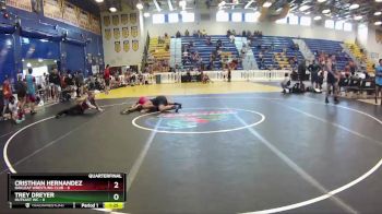 170 lbs Quarters & Wb (16 Team) - Trey Dreyer, OutKast WC vs Cristhian Hernandez, Oakleaf Wrestling Club