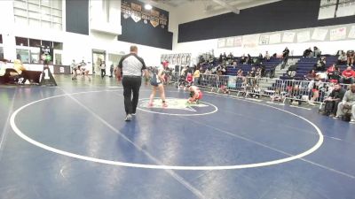 140 lbs Champ. Round 1 - Kaylee Skimin, Santa Rosa Acadamy vs Paisley Blanquette, Liberty (Bakersfield)