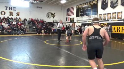 215 lbs Champ. Round 1 - Luke Lansing, Springville vs Hunter Johnson, Oelwein