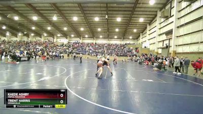 150 lbs Cons. Round 6 - Trent Harris, Springville vs Kaede Ashby, Maple Mountain