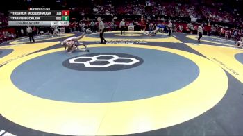 D2-126 lbs Champ. Round 1 - Trenton Moodispaugh, Jonathan Alder vs Travis Bucklew, Vinton County