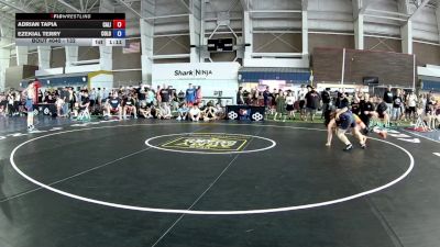 132 lbs Cons. Round 4 - Adrian Tapia, California vs Ezekial Terry, Colorado