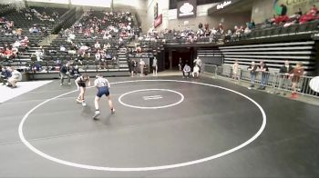 123 lbs Cons. Round 2 - Landon MacDonald, Corner Canyon vs Burke Whinham, Syracuse