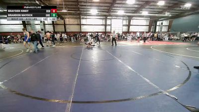 Consi Of 8 #2 - Brayden Kindt, Reinholds vs Brandon Mayock, Oakland