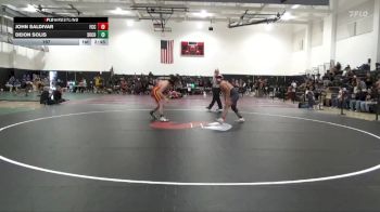 197 lbs Quarters & 1st Wb (16 Team) - John Saldivar, Fresno City College vs Deion Solis, Skyline College