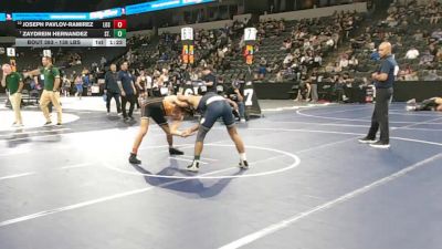 138 lbs Round Of 16 - Joseph Pavlov-Ramirez, Los Gatos (CC) vs Zaydrein Hernandez, St. John Bosco (SS)