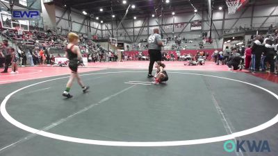 49 lbs Rr Rnd 3 - Olivia Jones, HURRICANE WRESTLING ACADEMY vs Baylor Bay, Sperry Wrestling Club