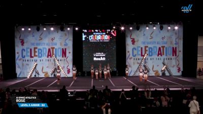 A1 Spirit Athletics - Rosé [2025 L3 Junior - D2 Day 2] 2025 The Varsity All Star CELEBRATION