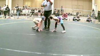 62 lbs Consi Of 4 - Raiden Bunn, Victory WC vs Levi Kaufman, Roundtree Wr Ac