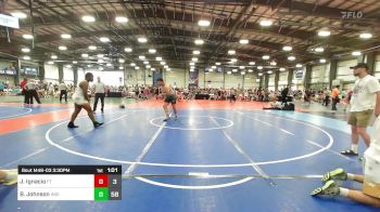 220 lbs Rr Rnd 3 - Jaylen Ignacio, Filipe Trained Wrestling Academy vs Brandon Johnson, Indiana Outlaws Black