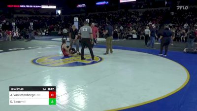 130 lbs Consi Of 16 #1 - Jayda VanSteenberge, Lodi vs Grace Saso, Mitty