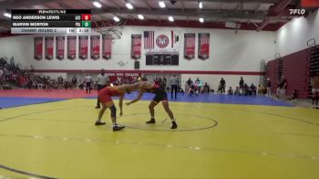 157 lbs Champ. Round 2 - Neo Anderson Lewis, Arizona Christian vs Marvin Morton, Palomar College