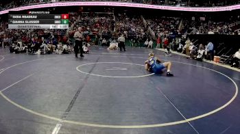 126 lbs Quarterfinal - Tasia Neadeau, Swain County&nbsp; vs Gianna Slusser, Garner Magnet High School