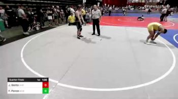 182 lbs Quarterfinal - Joshua Banta, Unattached vs Fabian Ponce, Wcw