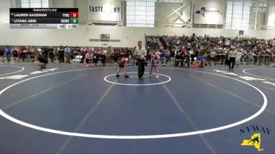 77 lbs Cons. Round 4 - Liyana Abid, Divas Of Destruction Wrestling Club vs Lauren Kaseman, Penfield Youth Wrestling Club