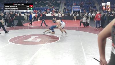 157 lbs Round Of 64 - Aidan Barboza, Ashland vs Brayden Brown, Bow