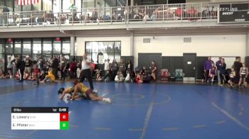 91 lbs Round Of 16 - Elijah Lowery, Sequoyah Youth Wrestling vs Elijah Pfister, Bronco Wrestling Club